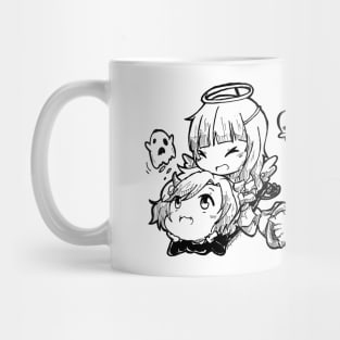 Wayhaught Halloween B&W Mug